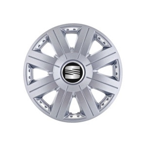 Set 4 capace roti 16 inchi (R16) Cosmos Gri, Compatibil Cu Seat - Img 3