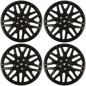 Set 4 Capace Roti 16 inchi (R16) Dakar Negru, Compatibile Cu BMW - Img 2