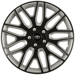 Set 4 Capace Roti 16 inchi (R16) Dakar Negru-Gri, Compatibile Cu Smart