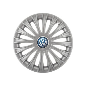 Set 4 capace roti 16 inchi (R16) Dino Gri, Compatibile cu Volkswagen - Img 3