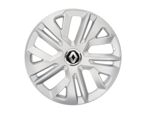 Set 4 Capace Roti 16 inchi (R16) Raven Gri, Compatibile Cu Renault