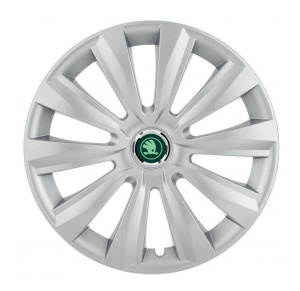 Set 4 Capace Roti Autohelix MSA® potrivite jantelor de 16 inch, pentru Skoda Verde model Delta Gray