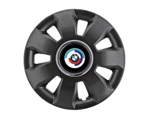 Set 4 Capace Roti Autohelix MSA® potrivite jantelor de 16 inch, pentru Bmw Nou model Ares Negru