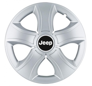 Set 4 Capace Roti Bis Gri R16, pentru Jeep - Img 1