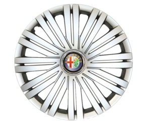Set 4 Capace Roti Creative Rey R14, Potrivite Jantelor de 14 inch, pentru Alfa Romeo, Model 200