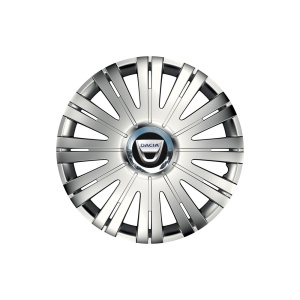 Set 4 capace roti Cu Inel Cromat Active R16 Compatibil Cu Dacia