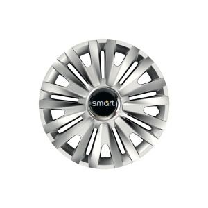 Set 4 capace roti Cu Inel Cromat Royal R14 Compatibil Cu Smart - Img 3