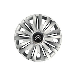 Set 4 capace roti Cu Inel Cromat Royal R16 Compatibil Cu Citroen