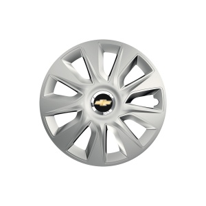 Set 4 capace roti Cu Inel Cromat Stratos R15 Compatibil Cu Chevrolet
