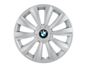 Set 4 capace roti Delta cromat R14 pentru gama auto BMW - Img 1