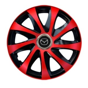 Set 4 capace roti Drift extra red R15 pentru gama Mazda - Img 3
