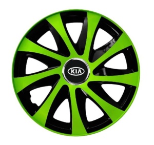 Set 4 capace roti extra drift green R15 Compatibil Cu Kia
