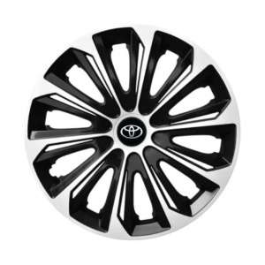 Set 4 capace roti Extra strong silver R15 Compatibil Cu Toyota - Img 3