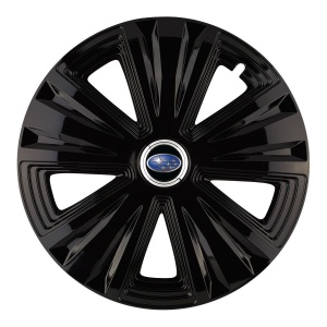 Set 4 capace roti Glory negru R15 Compatibil Cu Subaru - Img 3