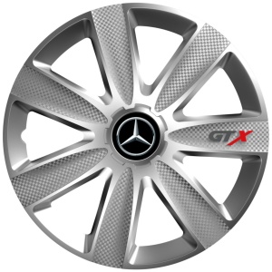 Set 4 Capace Roti GTX Gri R17, Pentru Mercedes - Img 1