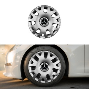 Set 4 capace roti potrivite jantelor de 14 inch (R14) compatibile Mercedes, Model - 204 - Img 3