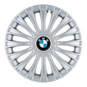 Set 4 Capace Roti, potrivite jantelor de R14, pentru BMW, model dino cromat - Img 3