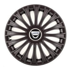 Set 4 Capace Roti, potrivite jantelor de R14, pentru Dacia, model dino Negru - Img 1