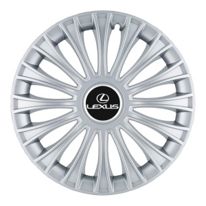 Set 4 Capace Roti, potrivite jantelor de R14, pentru Lexus, model dino cromat - Img 3