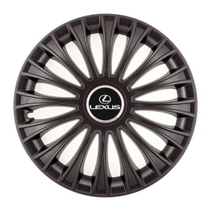 Set 4 Capace Roti, potrivite jantelor de R14, pentru Lexus, model dino Negru - Img 3