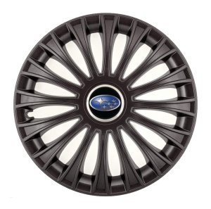 Set 4 Capace Roti, potrivite jantelor de R14, pentru Subaru, model dino Negru