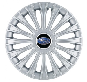Set 4 Capace Roti, potrivite jantelor de R14, pentru Subaru, model dino cromat