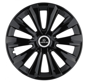 Set 4 Capace Roti, potrivite jantelor de R16, pentru Lexus, model delta negru