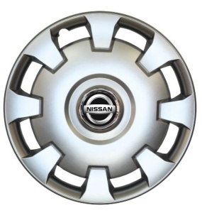 Set 4 Capace Roti R14, Potrivite Jantelor de 14 inch, Pentru Nissan, Model 206