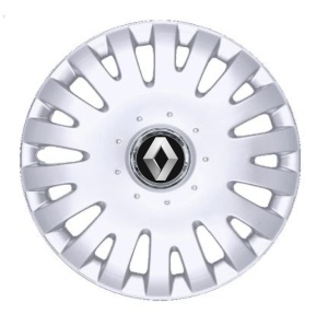 Set 4 Capace Roti R15, Potrivite Jantelor de 15 inch, Pentru Renault, Model 306