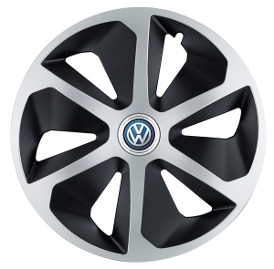 Set 4 capace roti Roco Gri-Negru R17 pentru gama auto Volkswagen