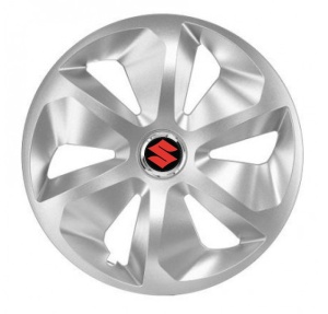 Set 4 Capace Roti Roco Gri R14, pentru Suzuki