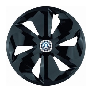 Set 4 Capace Roti Roco Negru R15, pentru Volkswagen - Img 3