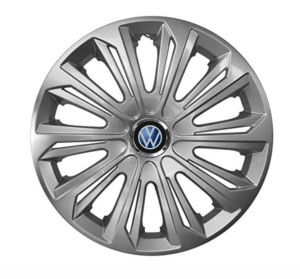 Set 4 capace roti Strong silver varnished R15 Compatibil Cu VW