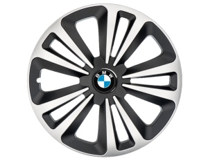 Set 4 Capace Roti Terra Gri-Negru R15, Compatibil Cu BMW