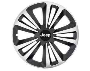 Set 4 Capace Roti Terra Gri-Negru R15, Compatibil Cu Jeep