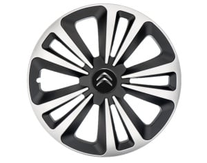 Set 4 Capace Roti Terra Gri-Negru R16, Compatibil Cu Citroen