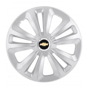 Set 4 Capace Roti Terra Gri R14, pentru Chevrolet - Img 1