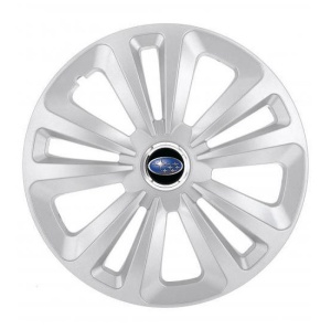 Set 4 Capace Roti Terra Gri R15 pentru Subaru - Img 1