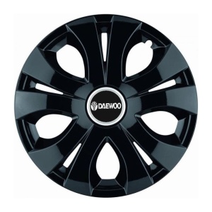 Set 4 Capace Roti Top Negru R15, Compatibil Cu Daewoo - Img 3