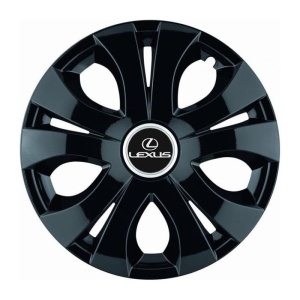 Set 4 Capace Roti Top Negru R15, Compatibil Cu Lexus - Img 3