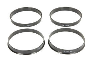 Set 4 Inele Centrare Jante 74.1 → 72.6 AutoHelix MSA®