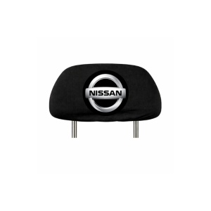 Set 5 huse tetiere negre, pentru gama auto NISSAN - Img 2