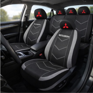 Set Huse Scaune Universale HLX3 Compatibile cu Mitsubishi – Negru/Gri - Img 2