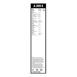 Set stergatoare Bosch Aerotwin, 65/47.5 cm pentru Ford Mondeo IV, BMW Seria 2, Volvo V40, Fiat Talento, Opel Vivaro, Renault Trafic III - Img 2