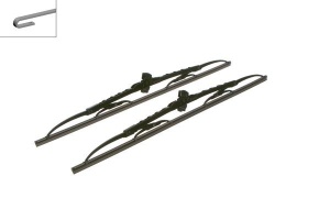 Set stergatoare Bosch ECO, pentru parbriz 50 cm si 50 cm, pentru prindere clasica (carlig)