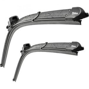 Set stergatoare Valeo Silencio X.TRM Flat Blade pentru parbriz 65/60 cm VW Crafter Mercedes Sprinter - Img 1