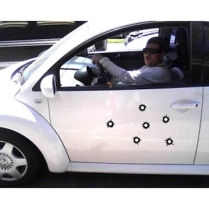 Set Sticker ornament auto "gauri gloante", 15buc - Img 2