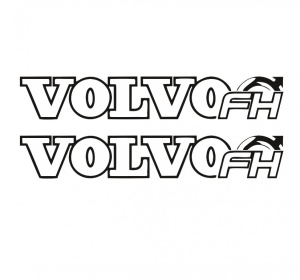 Set stickere Volvo FH 60 cm, Creative Rey®