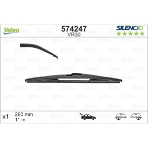 Stergator Luneta Valeo Silencio Conventional 290 Mm Vr30 - Img 3
