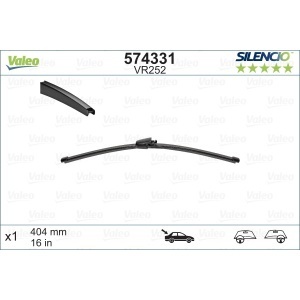 Stergator Luneta Valeo Silencio Flat 405 Mm Vr252 - Img 3